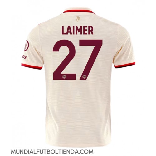 Camiseta Bayern Munich Konrad Laimer #27 Tercera Equipación Replica 2024-25 mangas cortas